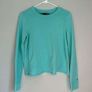 under armour electric blue thermal top